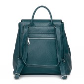 Rucsac dama tip geanta de umar din piele naturala DiAmanti Tosca Albastru Petrol Rucsac dama tip geanta de umar din piele naturala DiAmanti Tosca Albastru Petrol